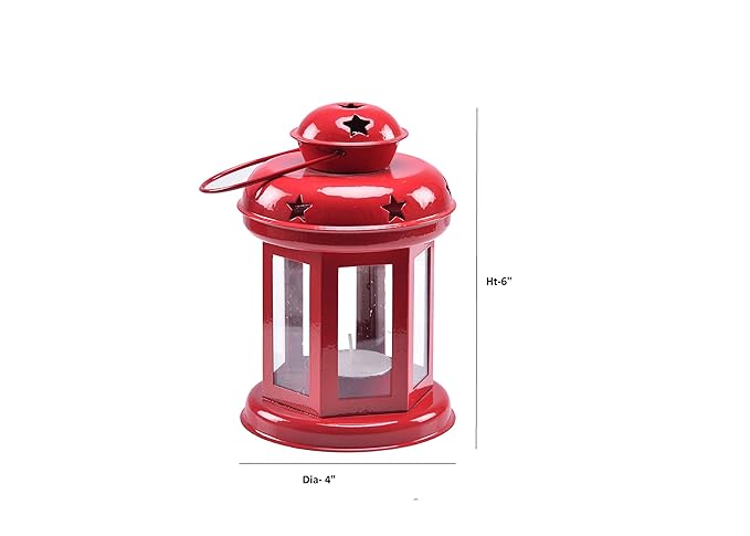 Metal Wall Hanging Lantern || set of 2