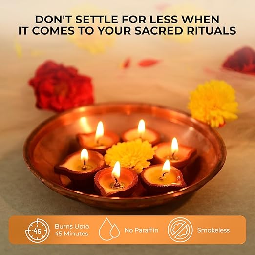 Pure Desi Ghee Batti || 200 pcs