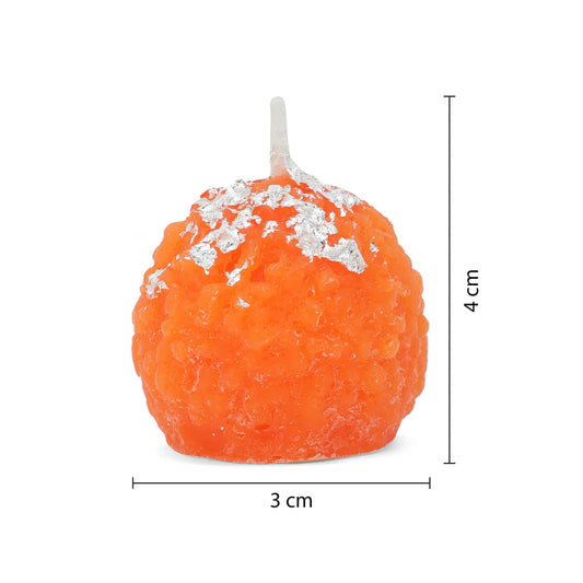 Premium Ladoo Candle for Diwali || Set of 6