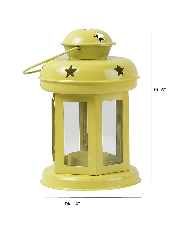 Metal Wall Hanging Lantern || set of 2