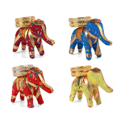 Elephant Candle Holder for Diwali || set of 8