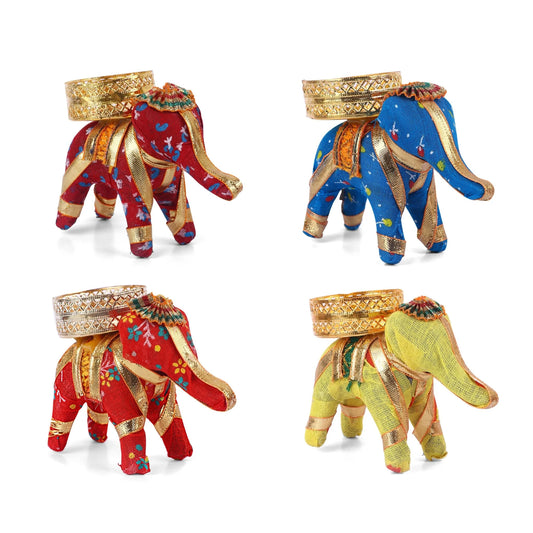 Elephant Candle Holder for Diwali || set of 8