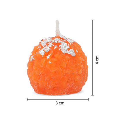 Premium Ladoo Candle for Diwali || Set of 6
